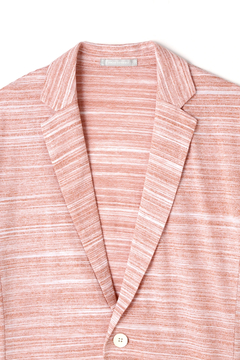 HIGH STREET(ハイストリート) |HIGH STREET∴スラブボーダー天竺7分袖カットJK