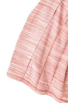 HIGH STREET(ハイストリート) |HIGH STREET∴スラブボーダー天竺7分袖カットJK