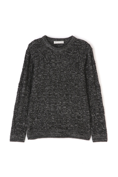 HIGH STREET(ハイストリート) |HIGH STREET∴ケーブルクルーネックニット