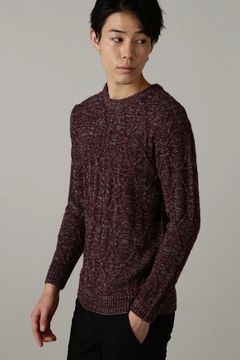 HIGH STREET(ハイストリート) |HIGH STREET∴ケーブルクルーネックニット