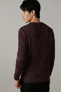 HIGH STREET(ハイストリート) |HIGH STREET∴ケーブルクルーネックニット