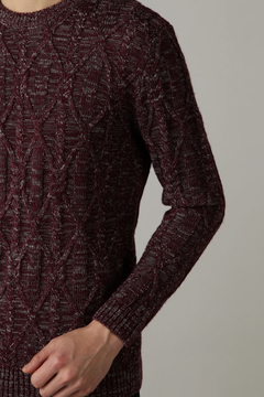 HIGH STREET(ハイストリート) |HIGH STREET∴ケーブルクルーネックニット