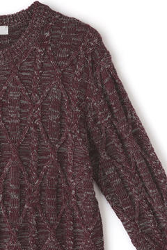 HIGH STREET(ハイストリート) |HIGH STREET∴ケーブルクルーネックニット