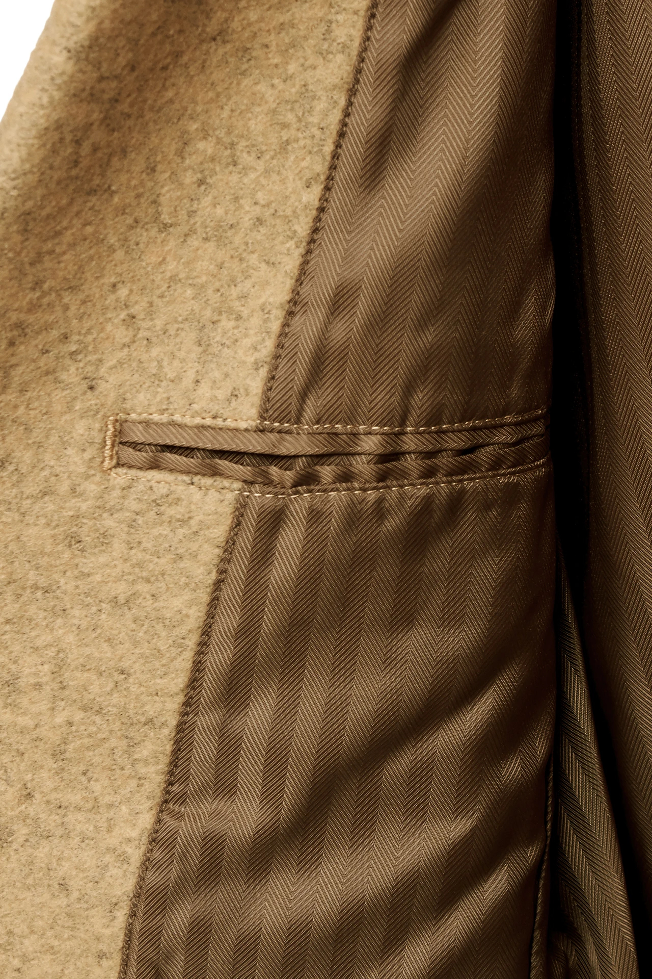 HIGH STREET∴ブークレー圧縮ウールチェスターコート / HIGH STREET