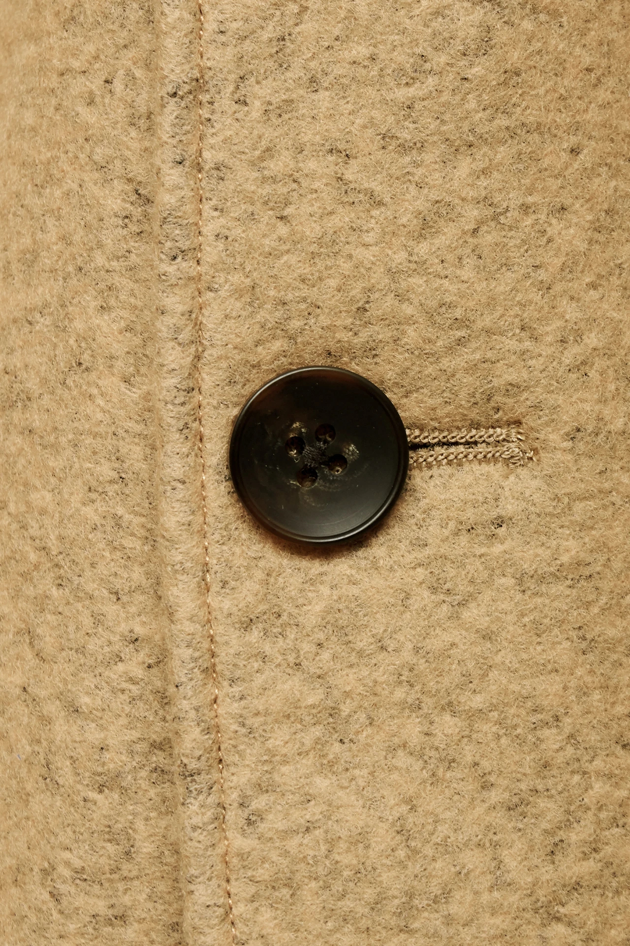 HIGH STREET∴ブークレー圧縮ウールチェスターコート / HIGH STREET