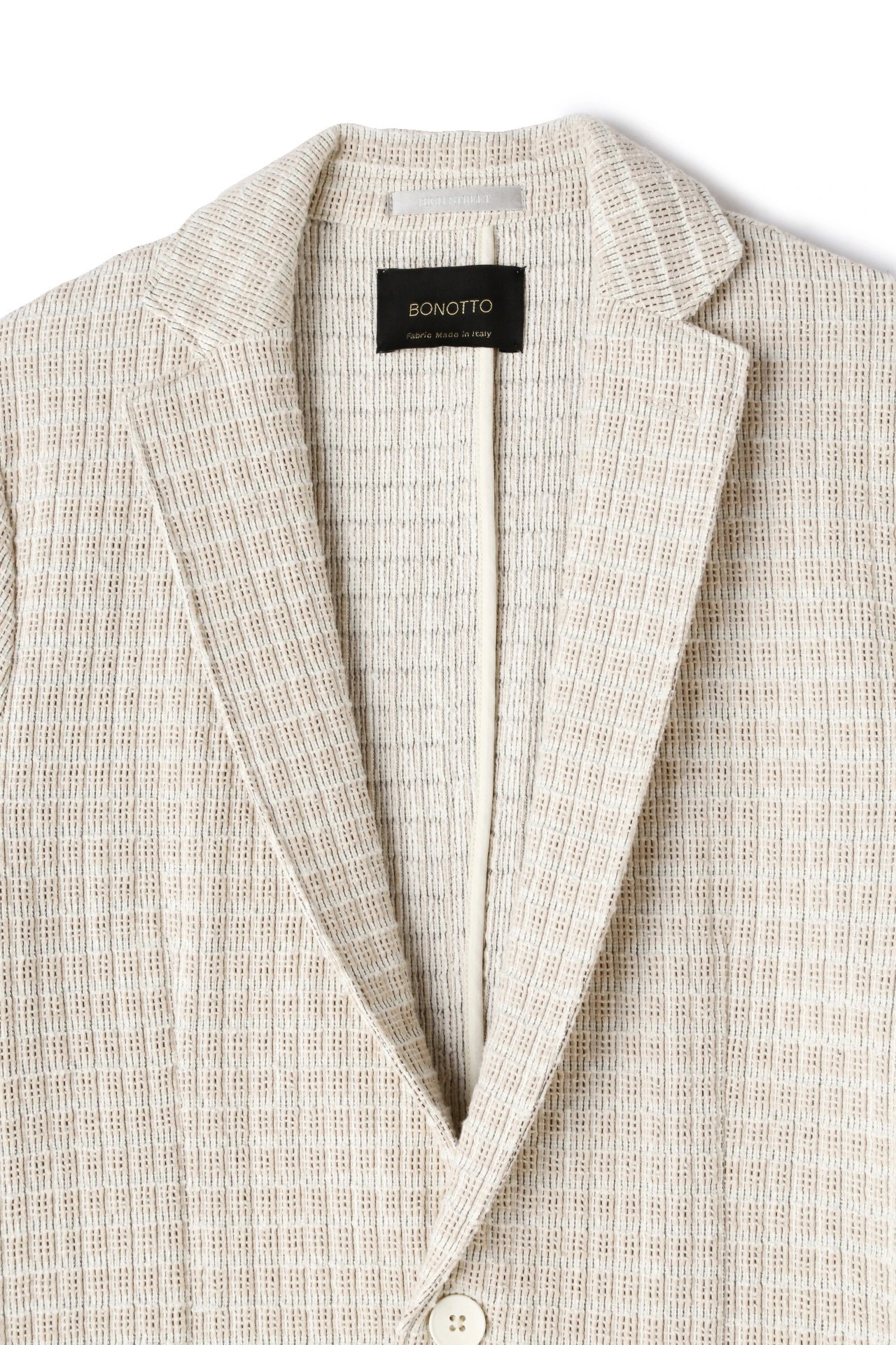 【ベージュ】HIGH STREET∴BONOTTOカットアウター HIGH STREET∴BONOTTOカットアウター / HIGH STREET（ハイストリート