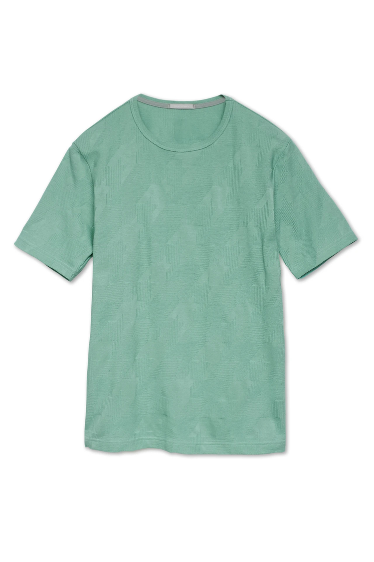 HIGH STREET(ハイストリート) |HIGH STREET∴千鳥柄半袖クルーネック