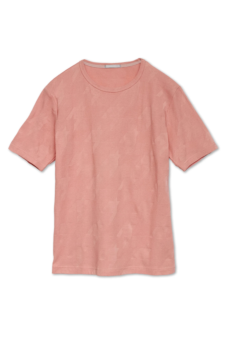 HIGH STREET(ハイストリート) |HIGH STREET∴千鳥柄半袖クルーネック