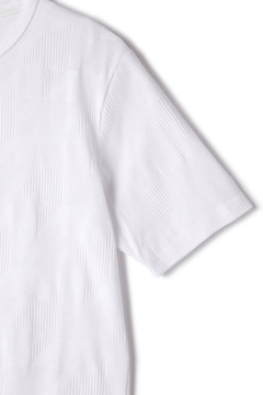 HIGH STREET(ハイストリート) |HIGH STREET∴千鳥柄半袖クルーネック