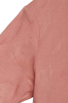 HIGH STREET(ハイストリート) |HIGH STREET∴千鳥柄半袖クルーネック