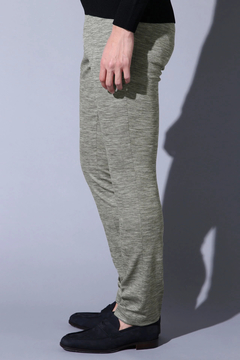 HIGH STREET(ハイストリート) |HIGH STREET∴綿麻Wフェーステーパードパンツ