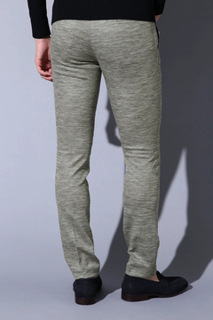 HIGH STREET(ハイストリート) |HIGH STREET∴綿麻Wフェーステーパードパンツ