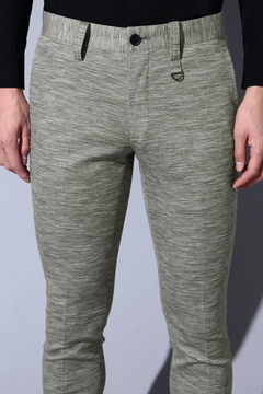 HIGH STREET(ハイストリート) |HIGH STREET∴綿麻Wフェーステーパードパンツ