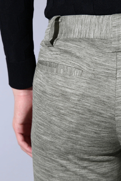 HIGH STREET(ハイストリート) |HIGH STREET∴綿麻Wフェーステーパードパンツ