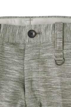 HIGH STREET(ハイストリート) |HIGH STREET∴綿麻Wフェーステーパードパンツ