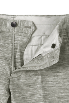 HIGH STREET(ハイストリート) |HIGH STREET∴綿麻Wフェーステーパードパンツ