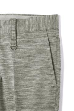 HIGH STREET(ハイストリート) |HIGH STREET∴綿麻Wフェーステーパードパンツ