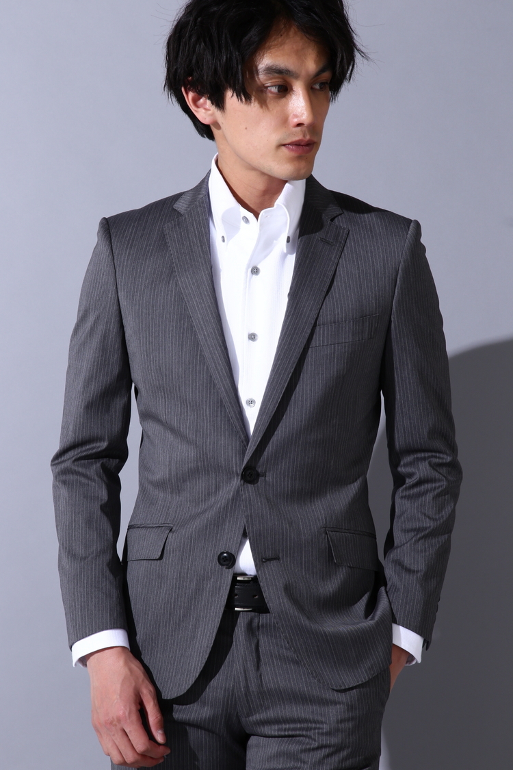 HIGH STREET(ハイストリート) |HIGH STREET∴SOLOTEXストライプJK