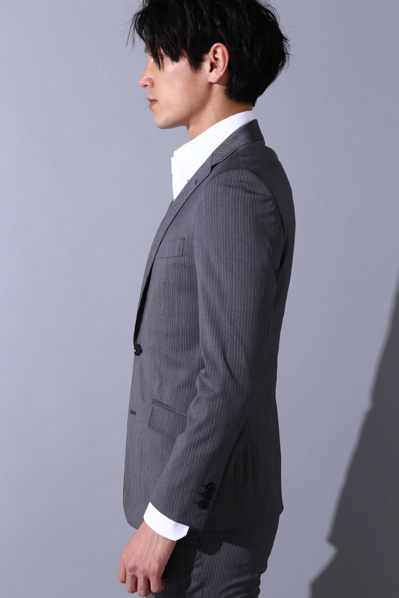 HIGH STREET∴SOLOTEXストライプJK / HIGH STREET（ハイストリート）の