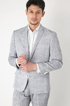 HIGH STREET(ハイストリート) |HIGH STREET∴先染めテクノストレッチプリントJK