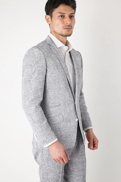 HIGH STREET(ハイストリート) |HIGH STREET∴先染めテクノストレッチプリントJK