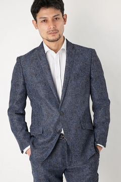 HIGH STREET(ハイストリート) |HIGH STREET∴先染めテクノストレッチプリントJK