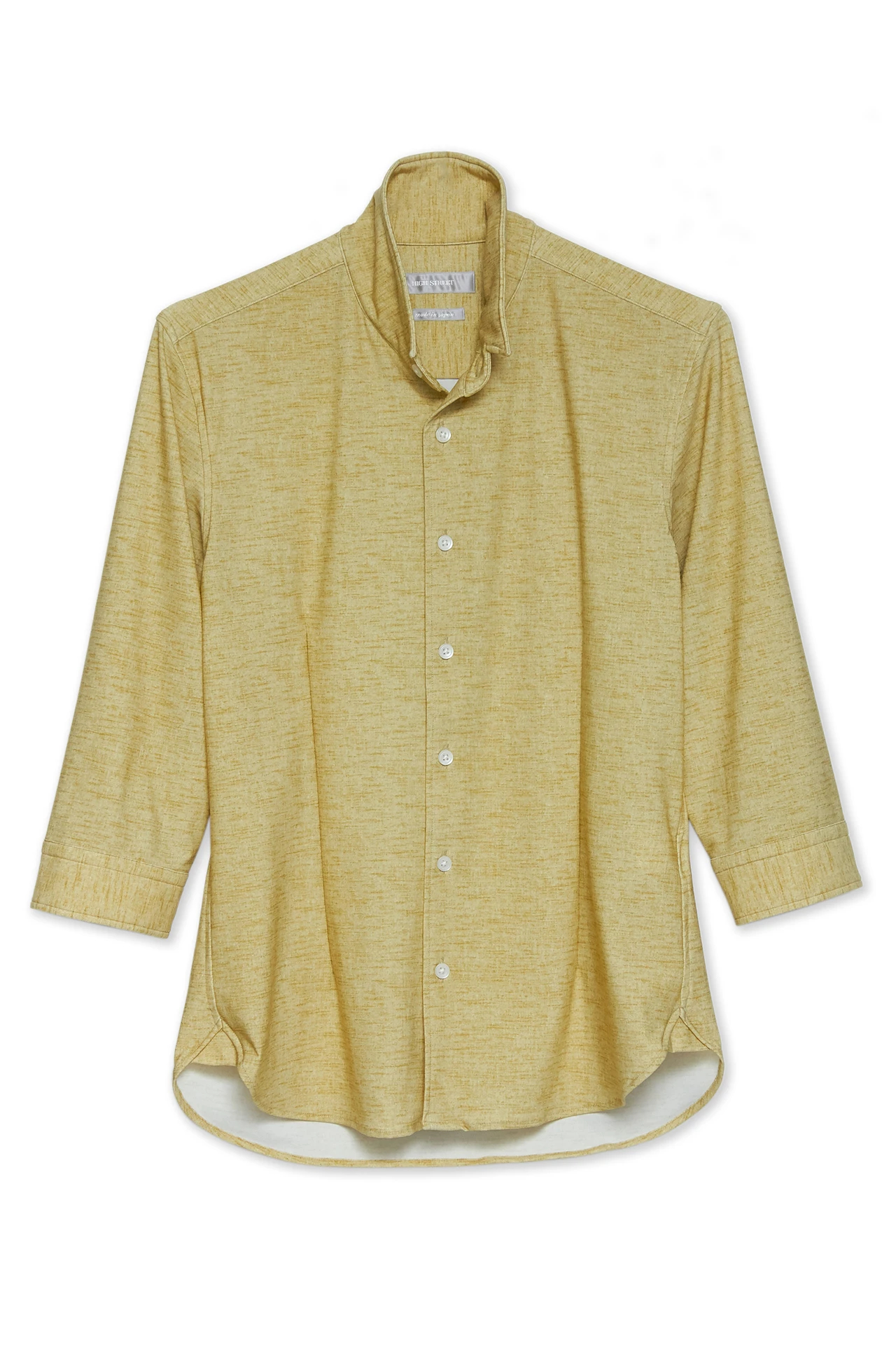 【ESSAY】7分袖シャツ　サイズМ HIGH STREET∴HTシャンブレープリント7分袖シャツ / HIGH STREET