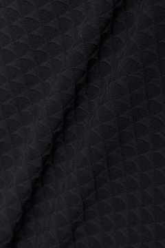 HIGH STREET(ハイストリート) |HIGH STREET∴RIPAモノグラム調ジャージ長袖VネックCS