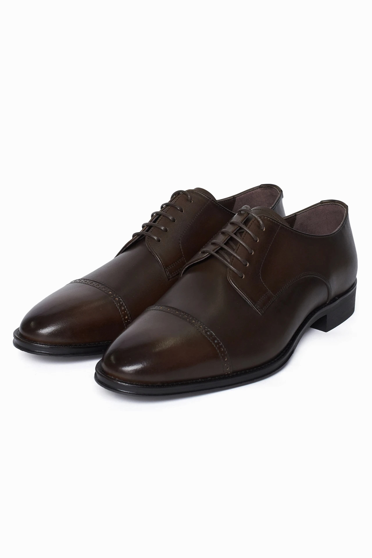 ※SALE【Santoni／サントーニ】キャップトゥ・6 1/2・ダークブラウン商品紹介