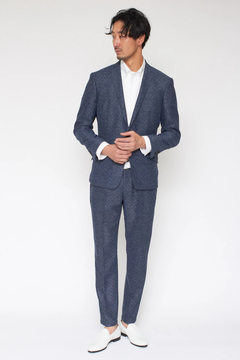 HIGH STREET(ハイストリート) |HIGH STREET∴カラミ織りシャドープリントジャケット