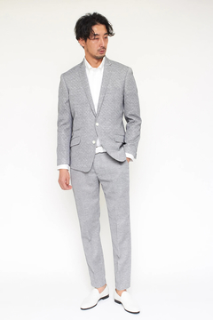 HIGH STREET(ハイストリート) |HIGH STREET∴カラミ織りシャドープリントジャケット