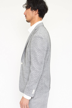 HIGH STREET(ハイストリート) |HIGH STREET∴カラミ織りシャドープリントジャケット