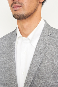 HIGH STREET(ハイストリート) |HIGH STREET∴カラミ織りシャドープリントジャケット