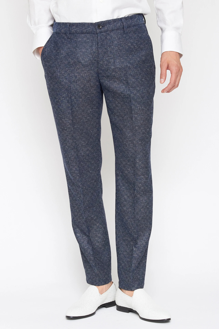 HIGH STREET(ハイストリート) |HIGH STREET∴カラミ織りシャドープリントイージーパンツ