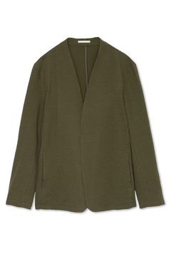 HIGH STREET(ハイストリート) |HIGH STREET∴サッカーストライプノーカラージャケット