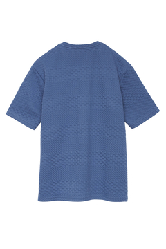 HIGH STREET(ハイストリート) |HIGH STREET∴ジオメトリックボーダーVネック半袖Tシャツ