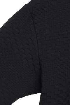 HIGH STREET(ハイストリート) |HIGH STREET∴ジオメトリックボーダーVネック半袖Tシャツ