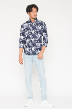 HIGH STREET(ハイストリート) |HIGH STREET∴シャドーボタニカルショートウイング７分袖シャツ