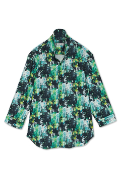 HIGH STREET(ハイストリート) |HIGH STREET∴シャドーボタニカルショートウイング７分袖シャツ