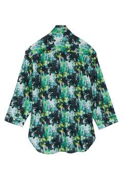 HIGH STREET(ハイストリート) |HIGH STREET∴シャドーボタニカルショートウイング７分袖シャツ