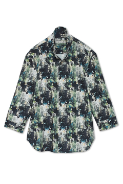 HIGH STREET(ハイストリート) |HIGH STREET∴シャドーボタニカルショートウイング７分袖シャツ