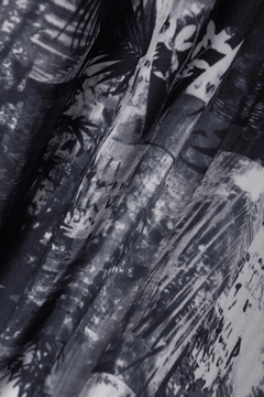 HIGH STREET(ハイストリート) |HIGH STREET∴シャドーボタニカルショートウイング７分袖シャツ