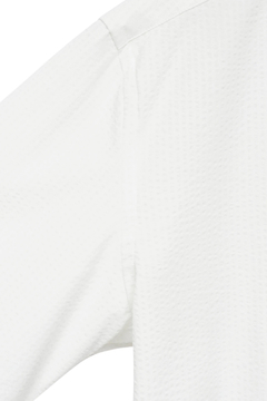 HIGH STREET(ハイストリート) |HIGH STREET∴４WAYサッカー釦ダウン半袖シャツ