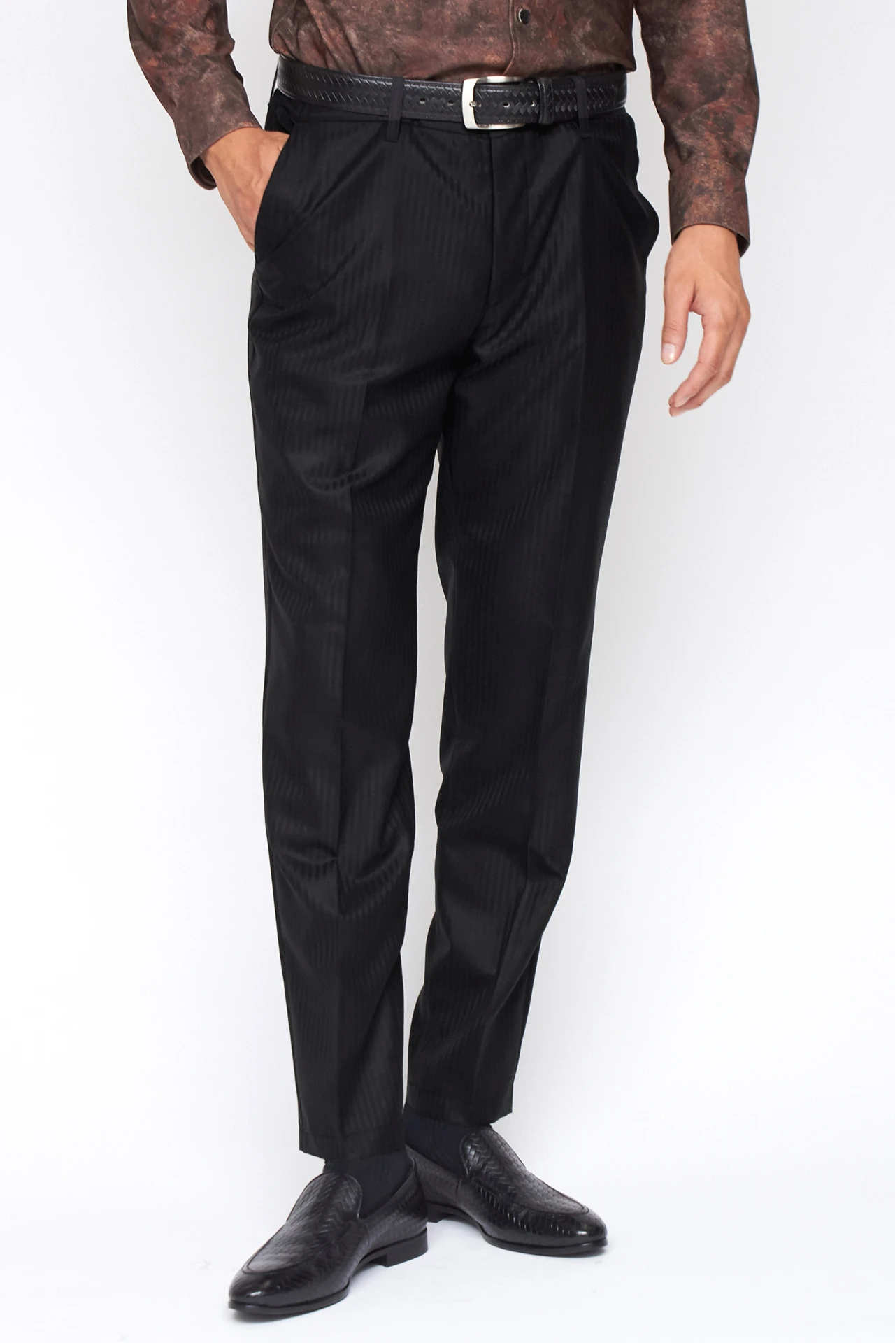 ハイストリート（HIGH STREET）/HIGH STREET∴ブライトシャドードビーストライプパンツ HIGH STREET∴ブライトシャドードビーストライプパンツ / HIGH STREET