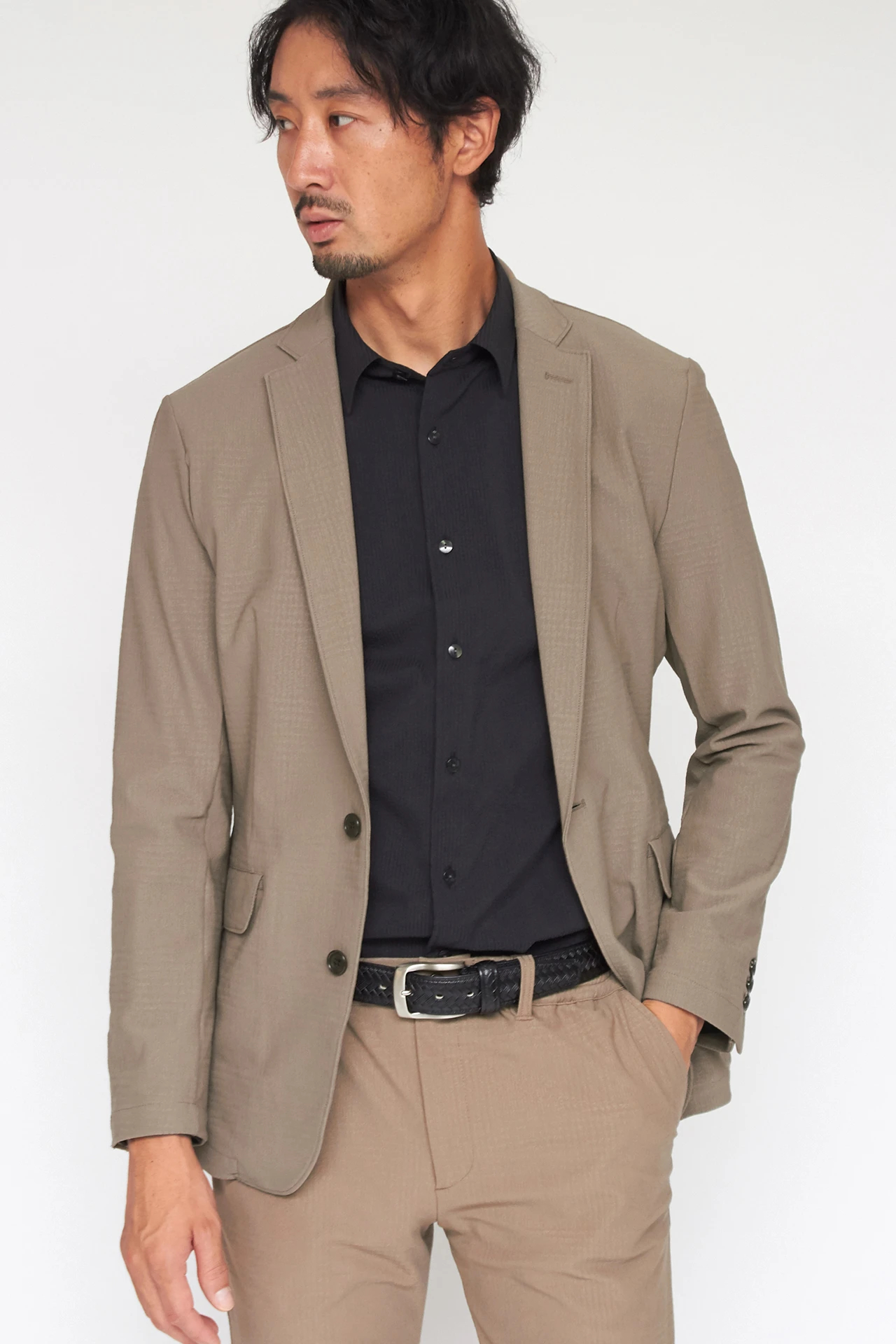 ハイストリート（HIGH STREET）/HIGH STREET∴4WAYグレンチェックジャガードジャケット HIGH STREET∴4WAYグレンチェックジャガードジャケット / HIGH STREET