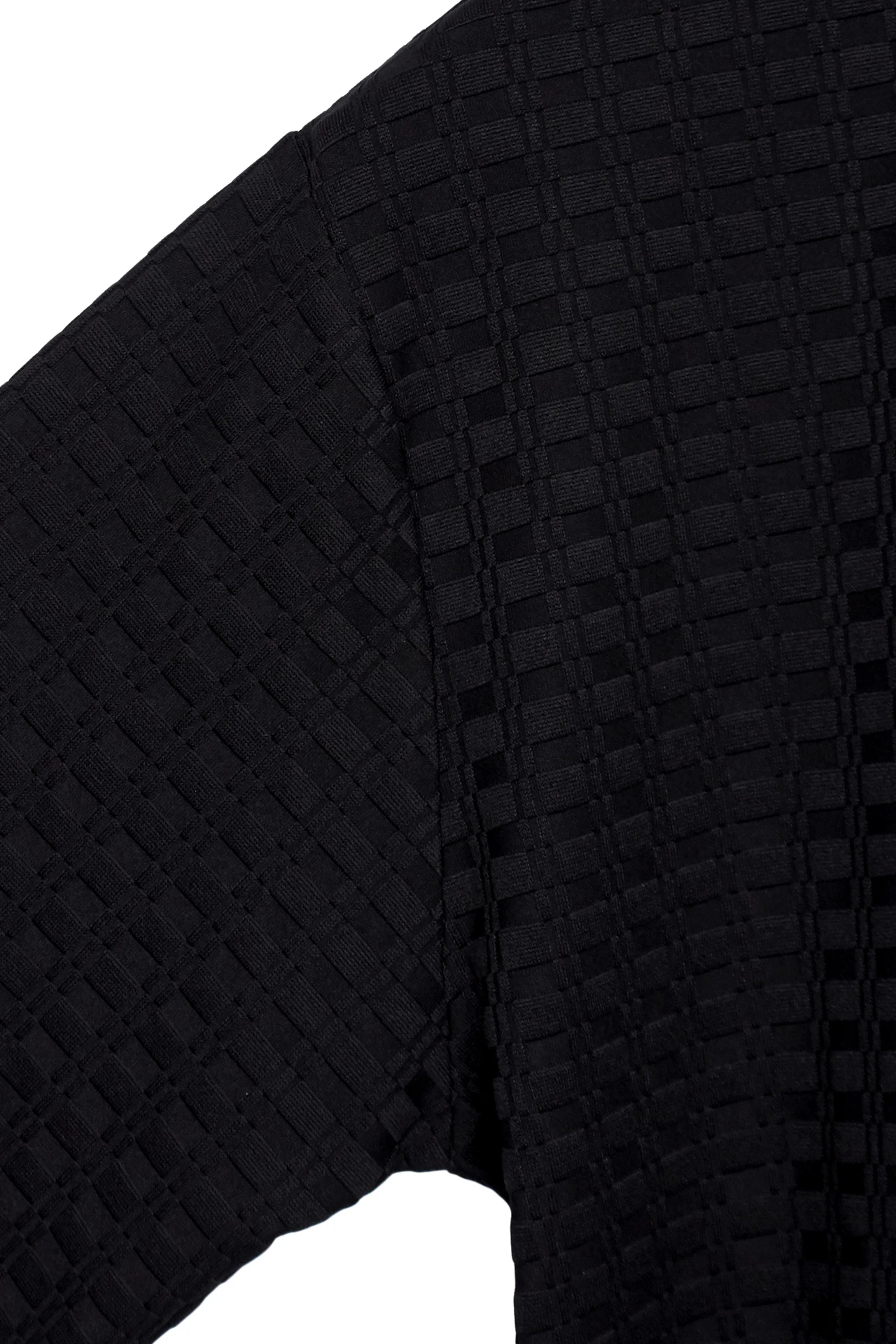 HIGH STREET∴ブロックチェック長袖Vネックカットソー / HIGH