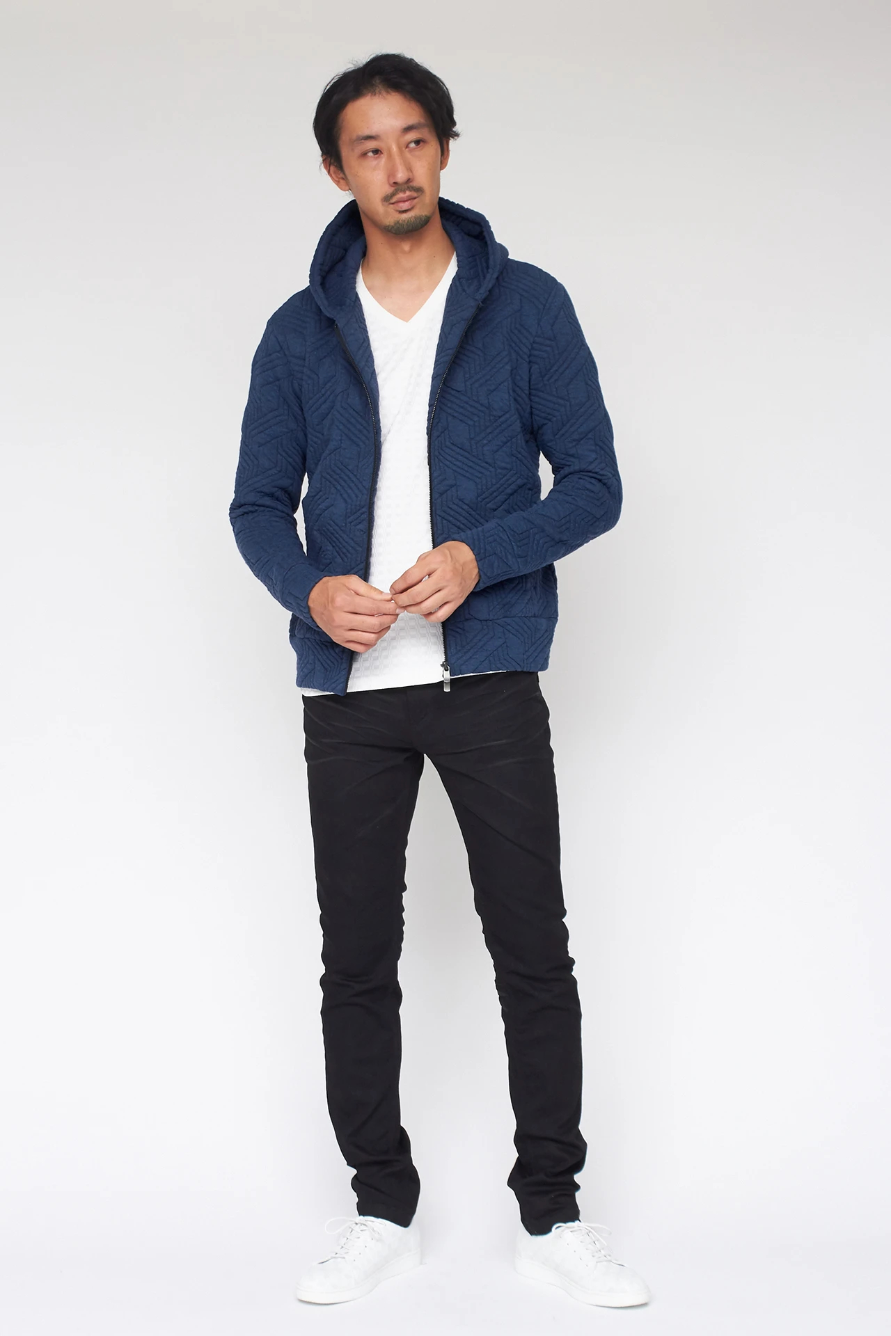 お兄系 y2k TORNADO MART 変形 ドレープ ダブル ジレ パーカー TORNADO MART ドレープ ロング パーカー y2k grunge お兄 - メルカリ