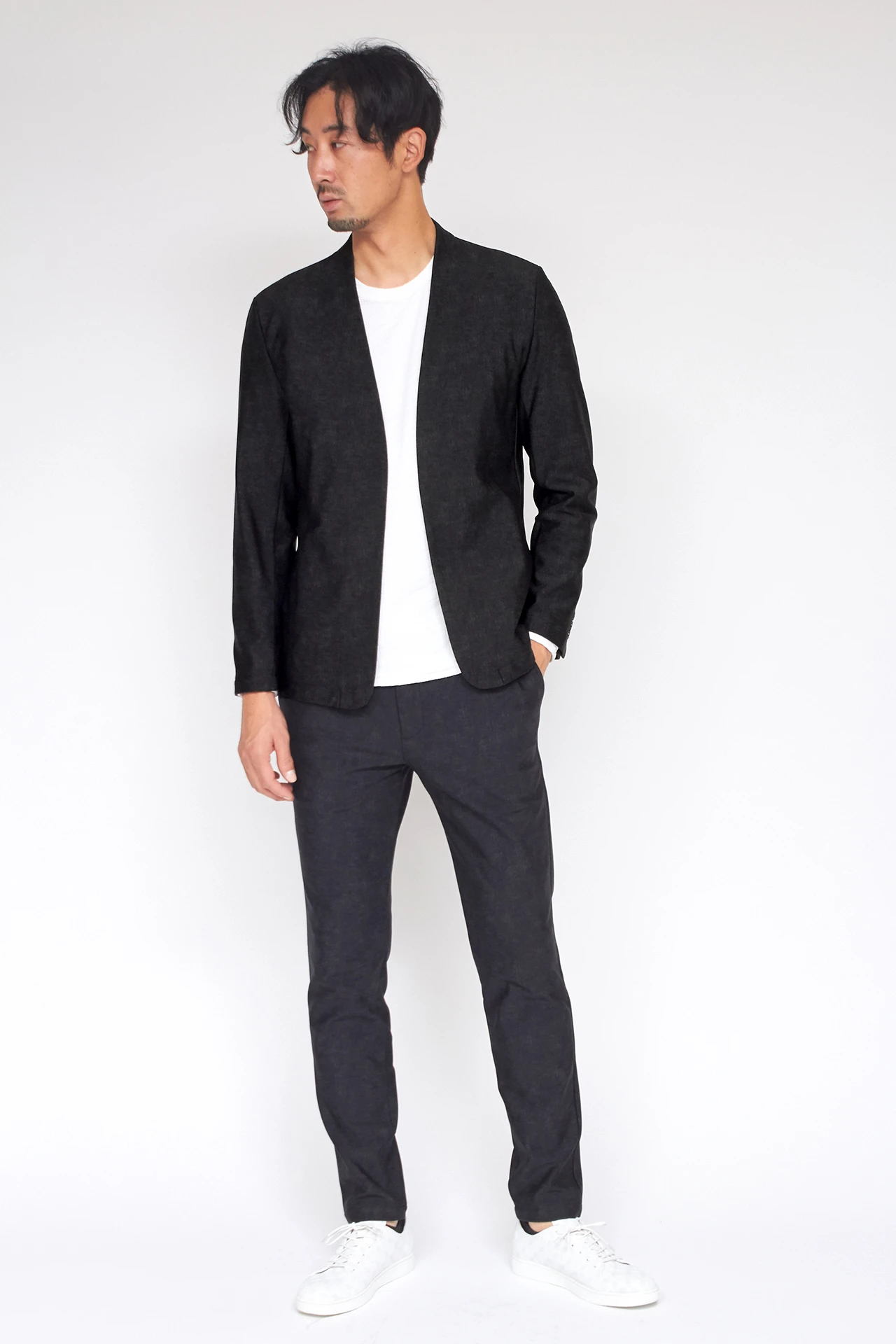 HIGH STREET∴ヒートパフォーマーノーカラージャケット / HIGH STREET