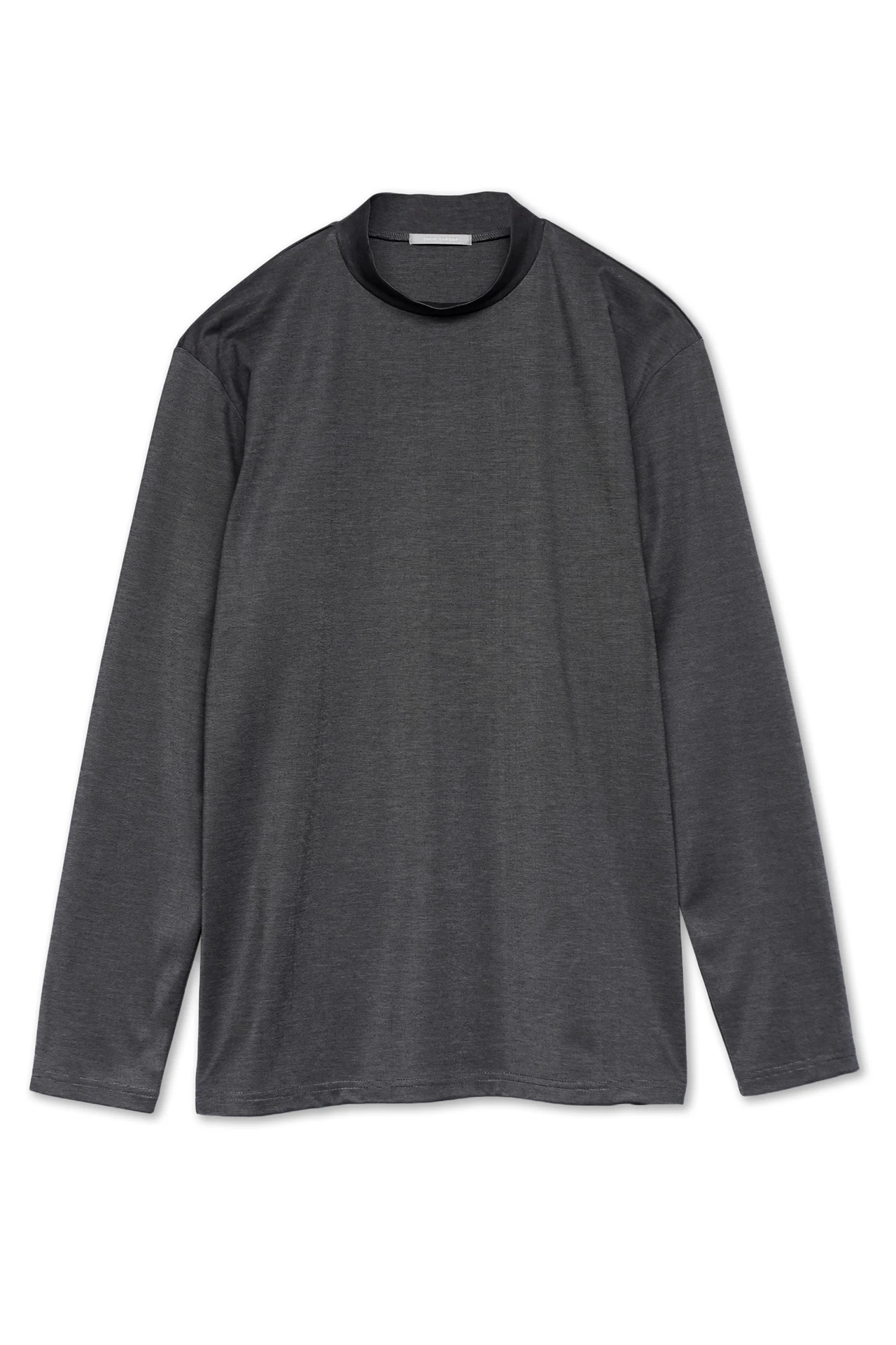 HIGH STREET∴シルケットポンチ長袖モックネック / HIGH STREET（ハイ