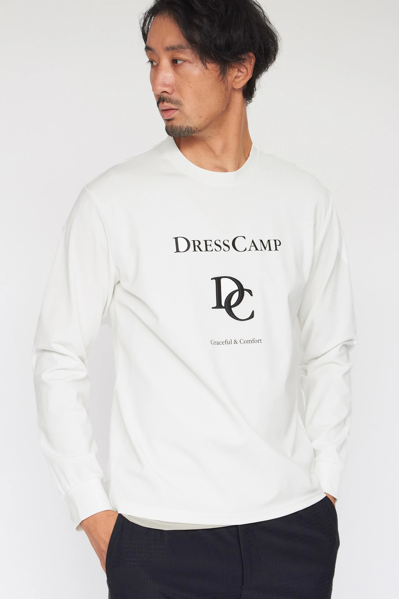 DRESS CAMP シャツサイズはL程度かと思います